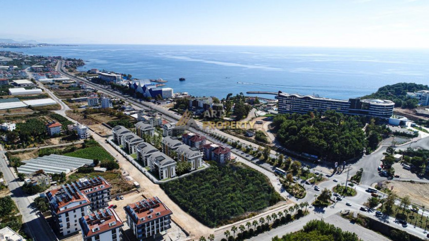 Новый проект для инвестиций в 150 метрах от Средиземного моря в Окурджаларе, от 39 м2 - Ракурс 9