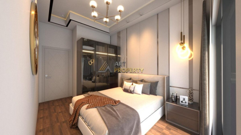 Новый проект для инвестиций в 150 метрах от Средиземного моря в Окурджаларе, от 39 м2 - Ракурс 13