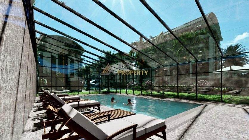 Новый проект для инвестиций в 150 метрах от Средиземного моря в Окурджаларе, от 39 м2 - Ракурс 6