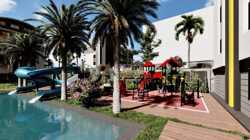 Новый проект для инвестиций в 150 метрах от Средиземного моря в Окурджаларе, от 39 м2 - Ракурс 7