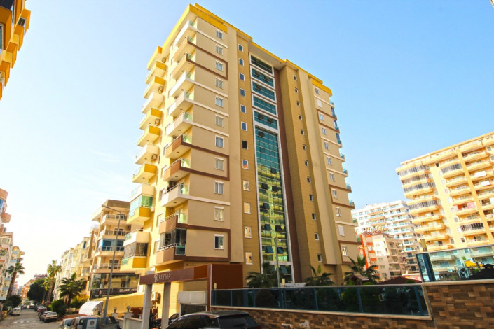 Трехкомнатная квартира в хорошем комплексе в районе Махмутлар, 100 м2 - Ракурс 21