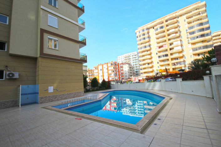 Трехкомнатная квартира в хорошем комплексе в районе Махмутлар, 100 м2 - Ракурс 22