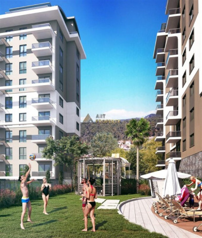 Новый проект в Авсаллар с богатой инфраструктурой, 48-78 м2 - Ракурс 8