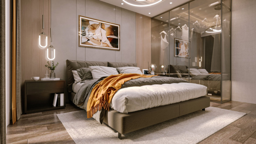 Проект на этапе строительства в экологически чистом районе Аланьи – Каргыджак, 60,4м- 142,6м - Ракурс 9