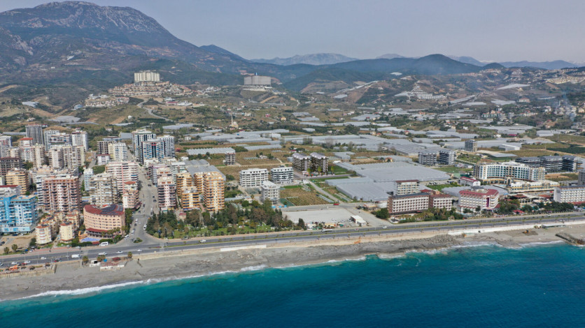 Проект на этапе строительства в экологически чистом районе Аланьи – Каргыджак, 60,4м- 142,6м - Ракурс 12