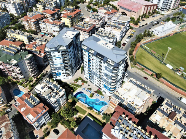 Трехкомнатные апартаменты с мебелью в районе Клеопатры, 95 м2 - Ракурс 14