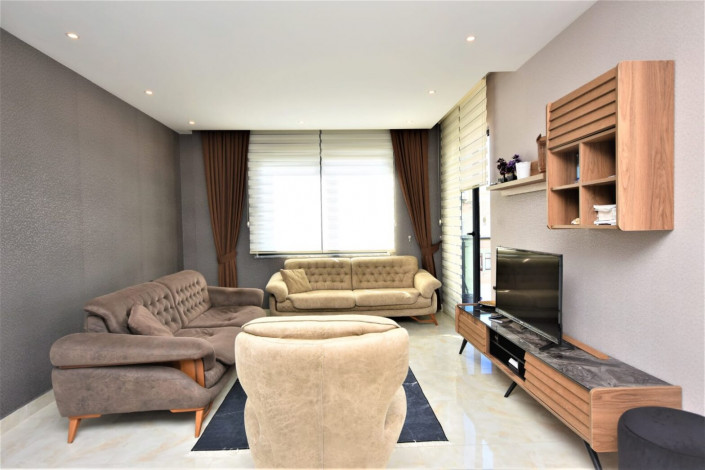 Трехкомнатные апартаменты с мебелью в районе Клеопатры, 95 м2 - Ракурс 19