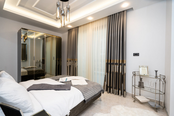 Элитный жилой комплекс на первой береговой линии в районе Махмутлар, 122м-299м - Ракурс 13