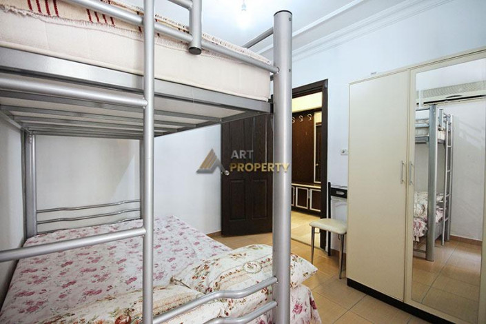 Апартаменты 2+1 в центре Аланьи всего в 70 метрах от моря, 95 м2 - Ракурс 19