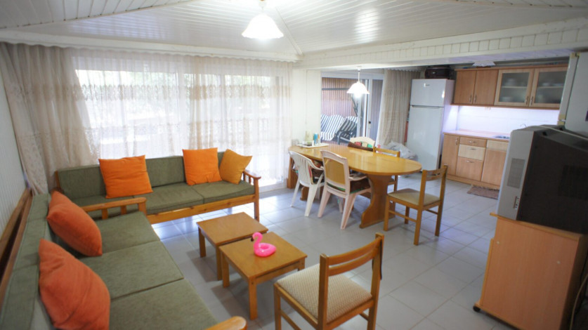 Просторный таунхаус 3+2 на первой береговой линии в районе Конаклы, 240 м2 - Ракурс 11