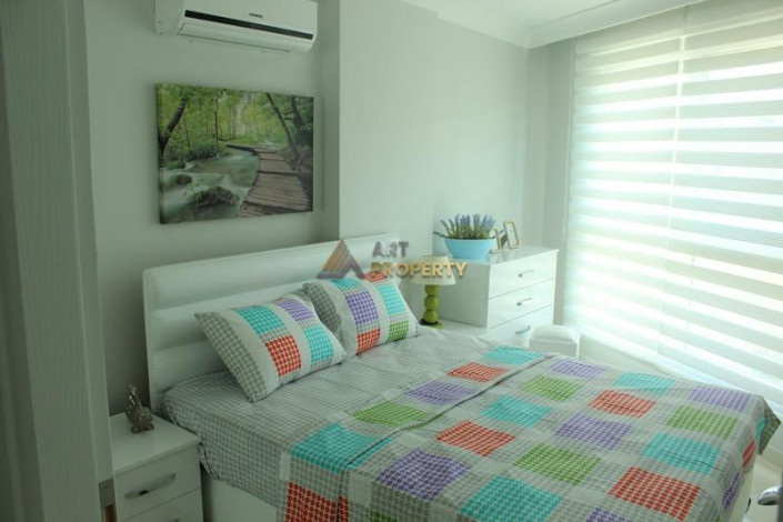 Современная трехкомнатная квартира с мебелью в районе Оба, 79 м2 - Ракурс 8