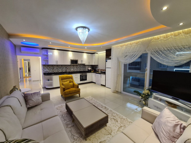 Квартира 2+1 с мебелью в комплексе с развитой инфраструктурой, 120 м2 - Ракурс 7