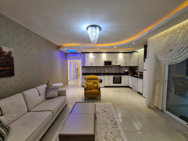 Квартира 2+1 с мебелью в комплексе с развитой инфраструктурой, 120 м2 - Ракурс 8