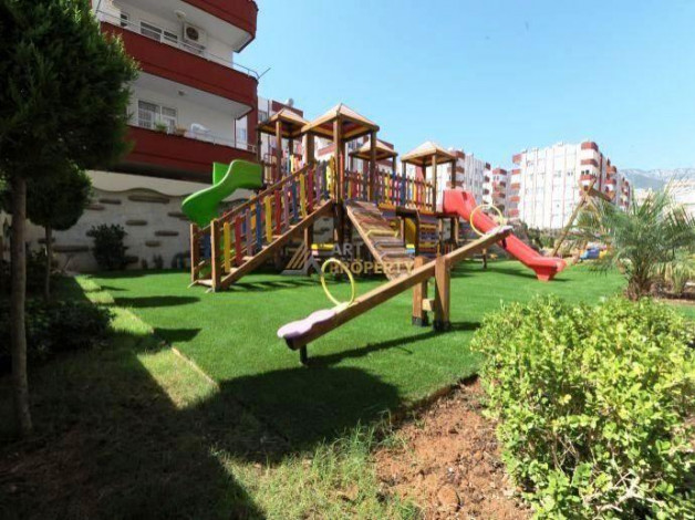 Трехкомнатные меблированные апартаменты с видом на море и горы в районе Махмутлар, 120м2 - Ракурс 27