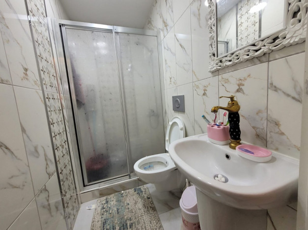 Квартира 2+1 в районе Клеопатры с новым ремонтом и прямым видом на море, 100 м2 - Ракурс 11