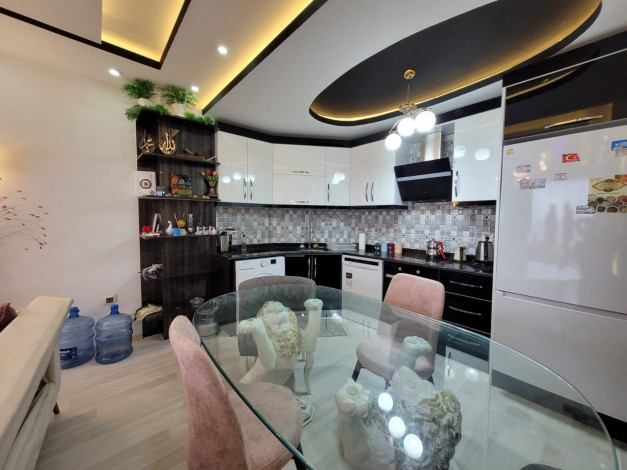 Квартира 2+1 в районе Клеопатры с новым ремонтом и прямым видом на море, 100 м2 - Ракурс 15