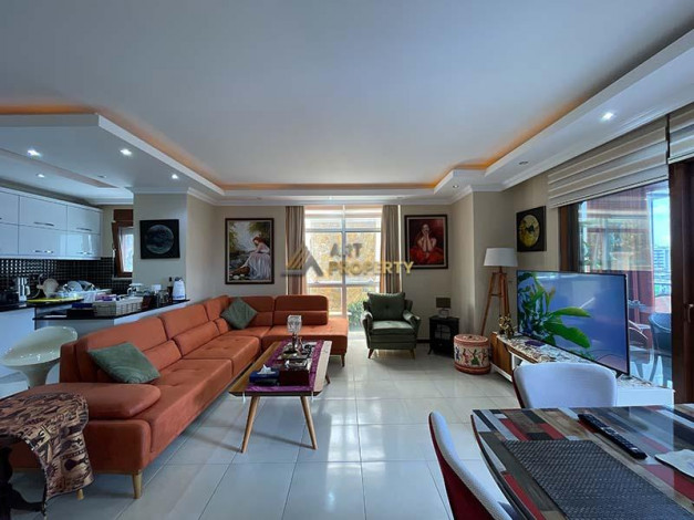 Меблированная двухуровневая квартира 3+1 в комплексе с инфраструктурой в Кестеле, 170 м2 - Ракурс 2