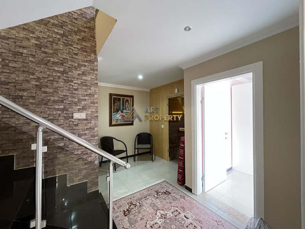 Меблированная двухуровневая квартира 3+1 в комплексе с инфраструктурой в Кестеле, 170 м2 - Ракурс 3