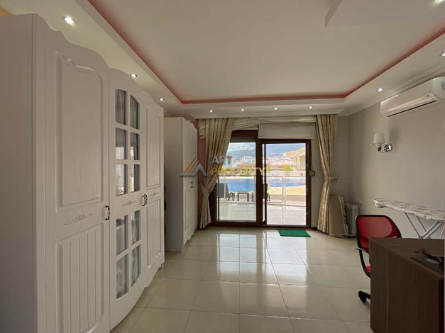 Меблированная двухуровневая квартира 3+1 в комплексе с инфраструктурой в Кестеле, 170 м2 - Ракурс 7