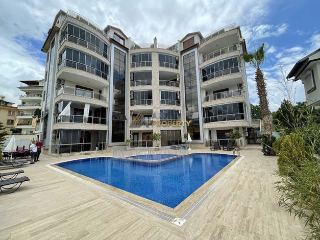 Меблированная двухуровневая квартира 3+1 в комплексе с инфраструктурой в Кестеле, 170 м2 - Ракурс 13