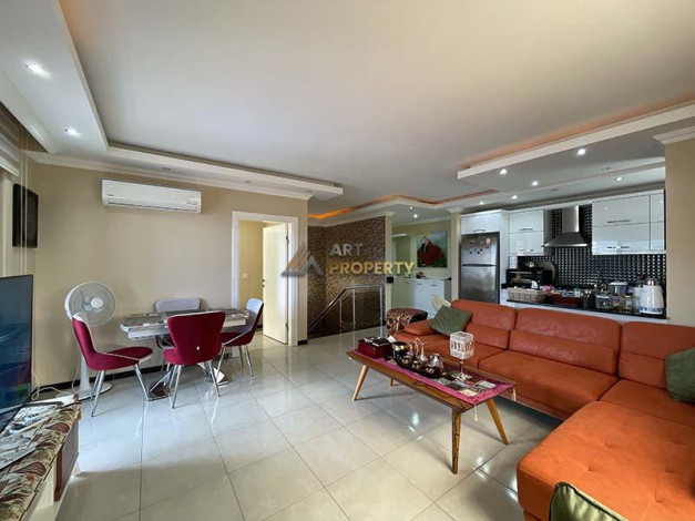 Меблированная двухуровневая квартира 3+1 в комплексе с инфраструктурой в Кестеле, 170 м2 - Ракурс 20