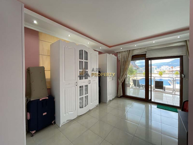 Меблированная двухуровневая квартира 3+1 в комплексе с инфраструктурой в Кестеле, 170 м2 - Ракурс 24