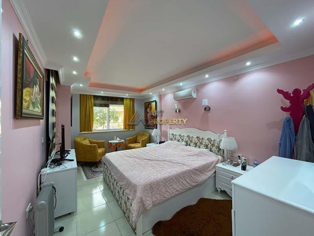 Меблированная двухуровневая квартира 3+1 в комплексе с инфраструктурой в Кестеле, 170 м2 - Ракурс 28