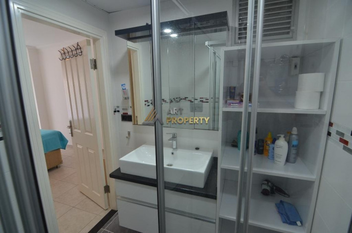 Просторная квартира 2+1 в 300 метрах от Средиземного моря в районе Оба, 100 м2 - Ракурс 8