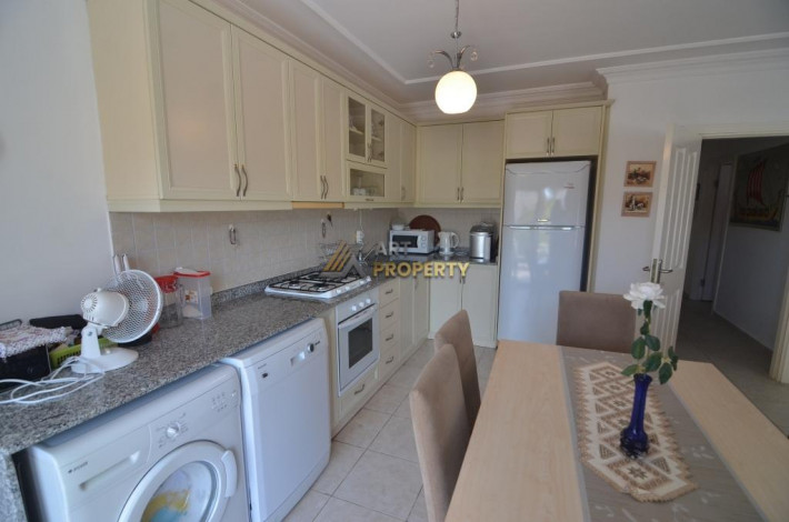 Просторная квартира 2+1 в 300 метрах от Средиземного моря в районе Оба, 100 м2 - Ракурс 11