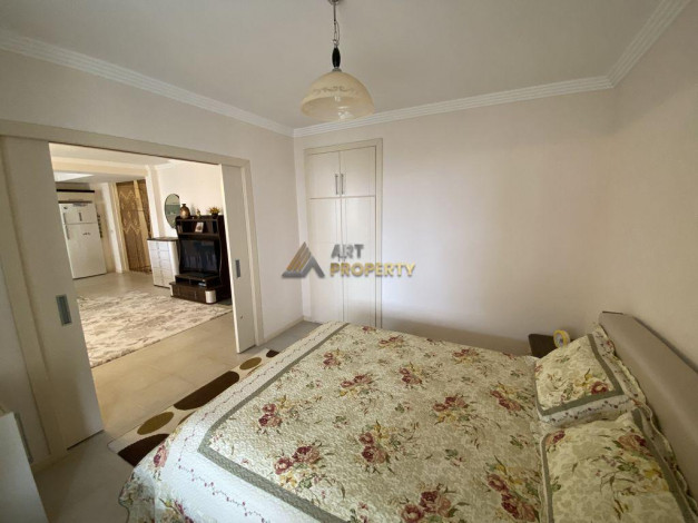 Трехкомнатная квартира в 250 метрах от моря на высоком этаже в Махмутлар, 115 м2 - Ракурс 12