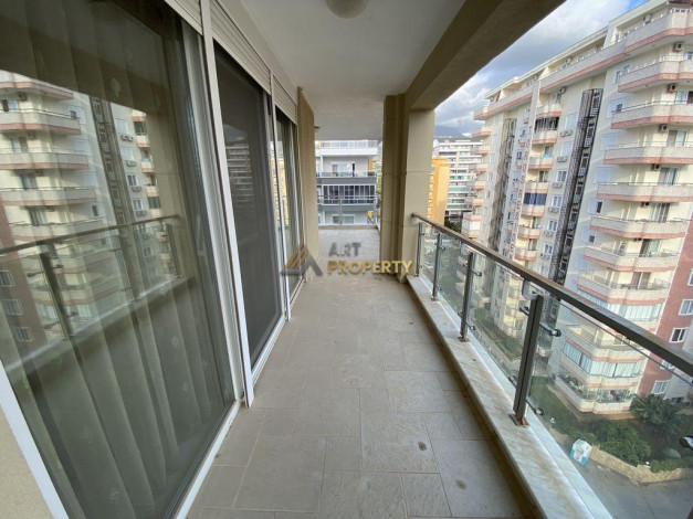 Трехкомнатная квартира в 250 метрах от моря на высоком этаже в Махмутлар, 115 м2 - Ракурс 30