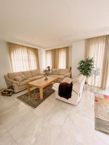 Полностью меблированная вилла 4+1 со бассейном и шикарным панорамным видом на Аланью, 300 м2 - Ракурс 18