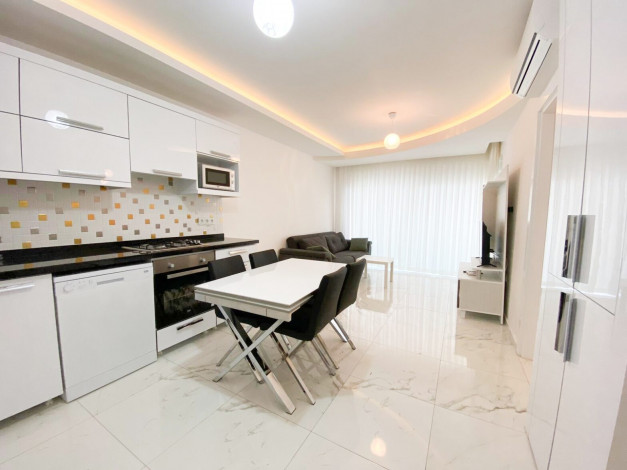 Двухкомнатная квартира в 40 метрах от моря в районе Авсаллар, 60 м2 - Ракурс 7