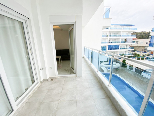 Двухкомнатная квартира в 40 метрах от моря в районе Авсаллар, 60 м2 - Ракурс 15