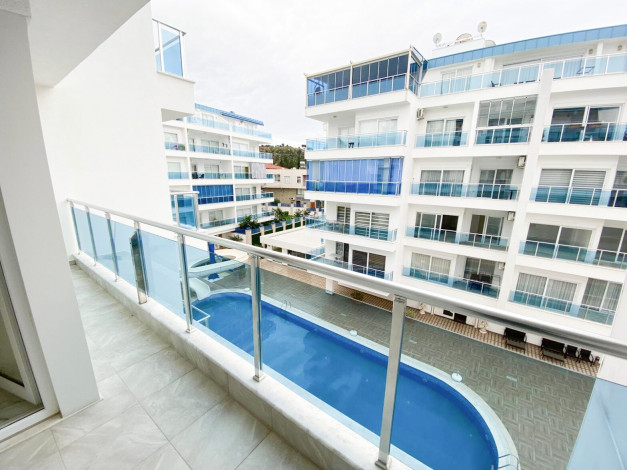 Двухкомнатная квартира в 40 метрах от моря в районе Авсаллар, 60 м2 - Ракурс 16