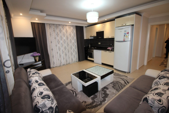 В центре Аланьи меблированная квартира 2+1 с хорошим ремонтом, 100 м2 - Ракурс 7