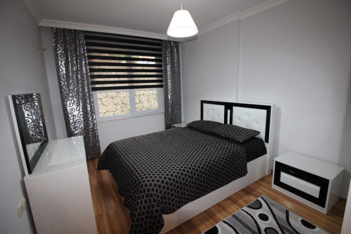 В центре Аланьи меблированная квартира 2+1 с хорошим ремонтом, 100 м2 - Ракурс 9