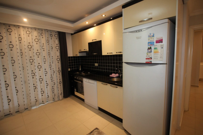 В центре Аланьи меблированная квартира 2+1 с хорошим ремонтом, 100 м2 - Ракурс 11