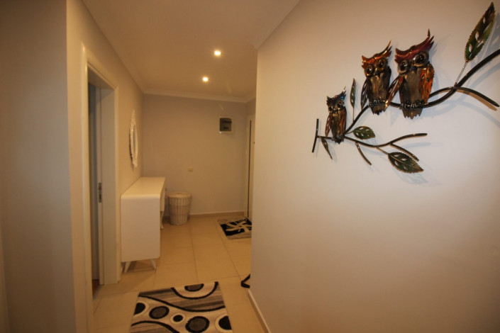 В центре Аланьи меблированная квартира 2+1 с хорошим ремонтом, 100 м2 - Ракурс 13