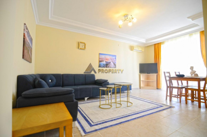 Двухкомнатная квартира в 500 метрах от Средиземного моря в Махмутлар, 65 м2 - Ракурс 11