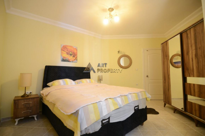 Двухкомнатная квартира в 500 метрах от Средиземного моря в Махмутлар, 65 м2 - Ракурс 19