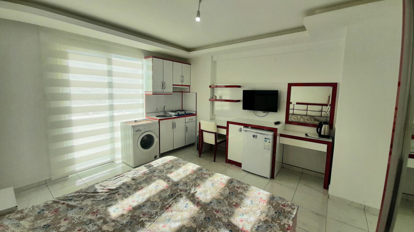 Полностью меблированная студия в близи от пляжа в Махмутлар, 35 м2 - Ракурс 8