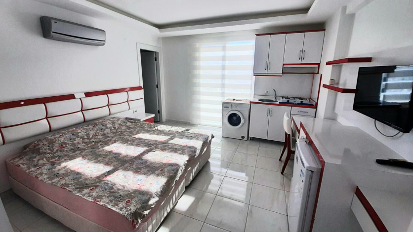 Полностью меблированная студия в близи от пляжа в Махмутлар, 35 м2 - Ракурс 9