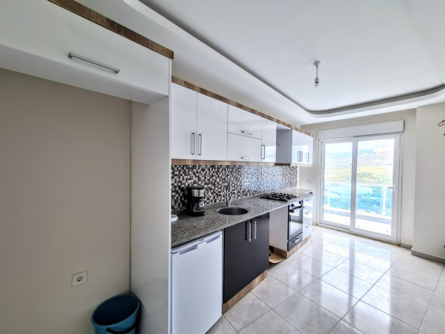 Трехкомнатная квартира с отдельной кухней с видом на море и горы,  110 м2 - Ракурс 16