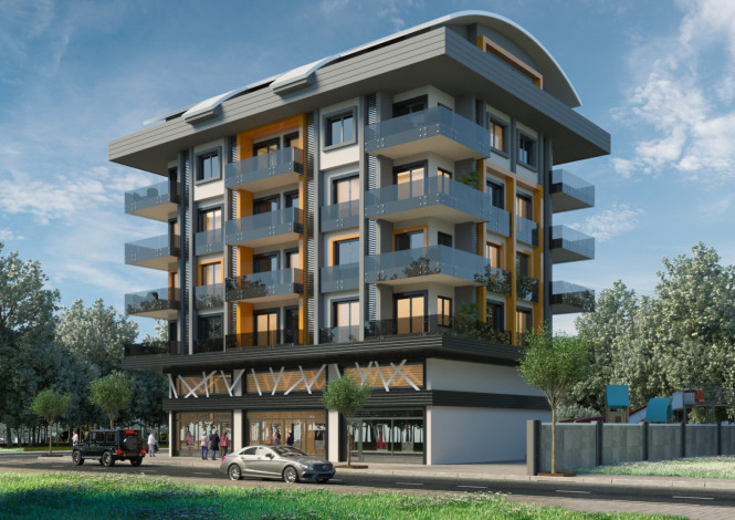 Проект на завершающем этапе строительства в районе Каргыджак, 61,8м- 147,5м - Ракурс 4