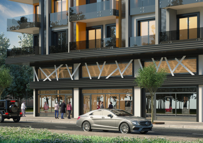 Проект на завершающем этапе строительства в районе Каргыджак, 61,8м- 147,5м - Ракурс 5