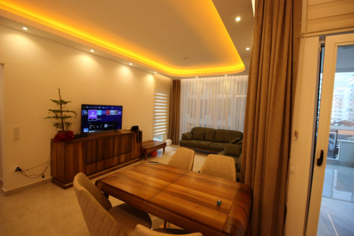 Трехкомнатная квартира с полами с подогревом в одном из больших комплексов района Махмтулар, 130 м2 - Ракурс 16