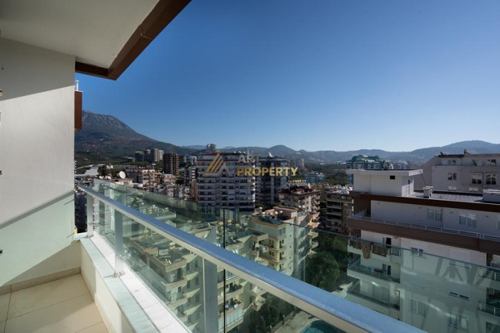 Двухуровневый пентхаус с видом на море и горы в районе Махмутлар, 215,7м - Ракурс 6