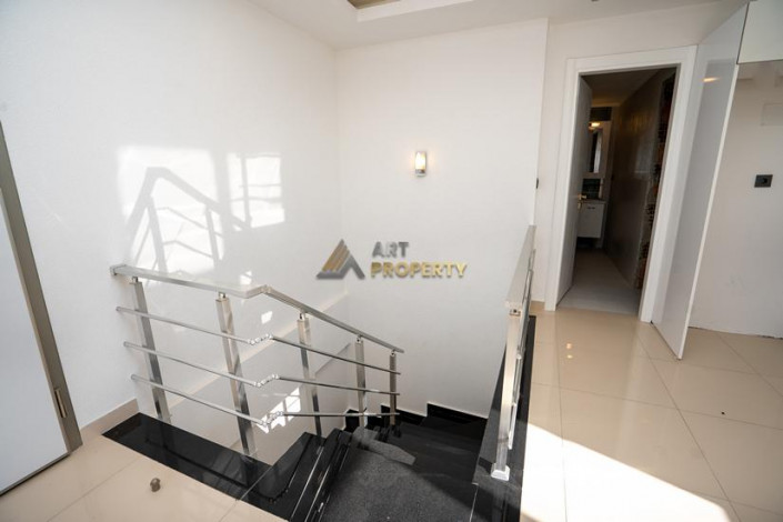 Двухуровневый пентхаус с видом на море и горы в районе Махмутлар, 215,7м - Ракурс 11