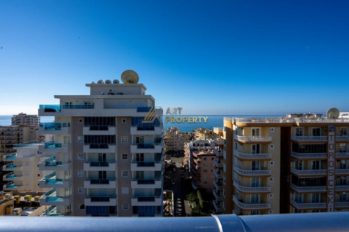 Двухуровневый пентхаус с видом на море и горы в районе Махмутлар, 215,7м - Ракурс 16